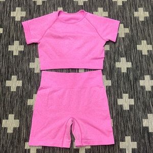 Pink Women's Activewear Set